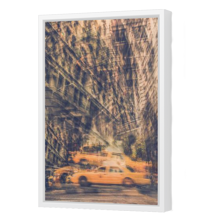 Thumbnail for Canvas - White Floating Frame