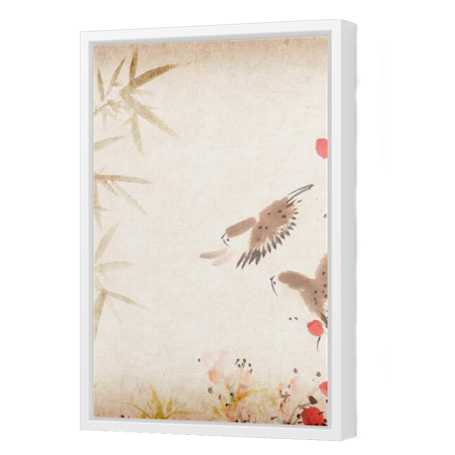 Thumbnail for Canvas - White Floating Frame
