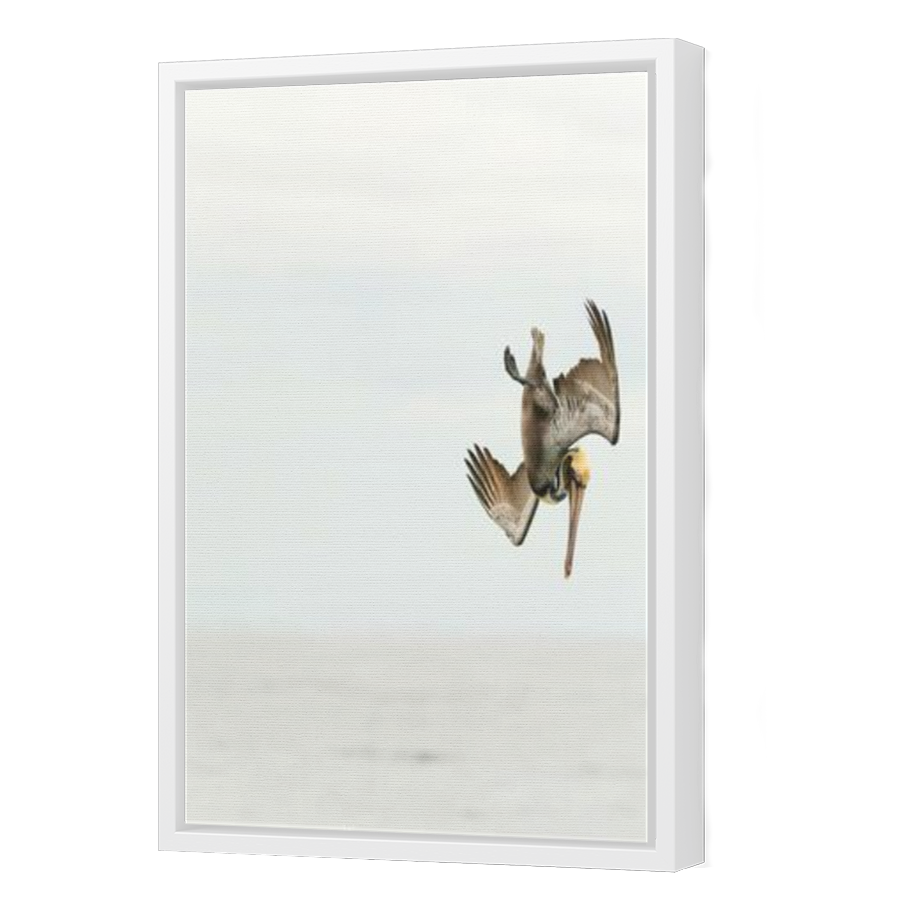 Thumbnail for Canvas - White Floating Frame