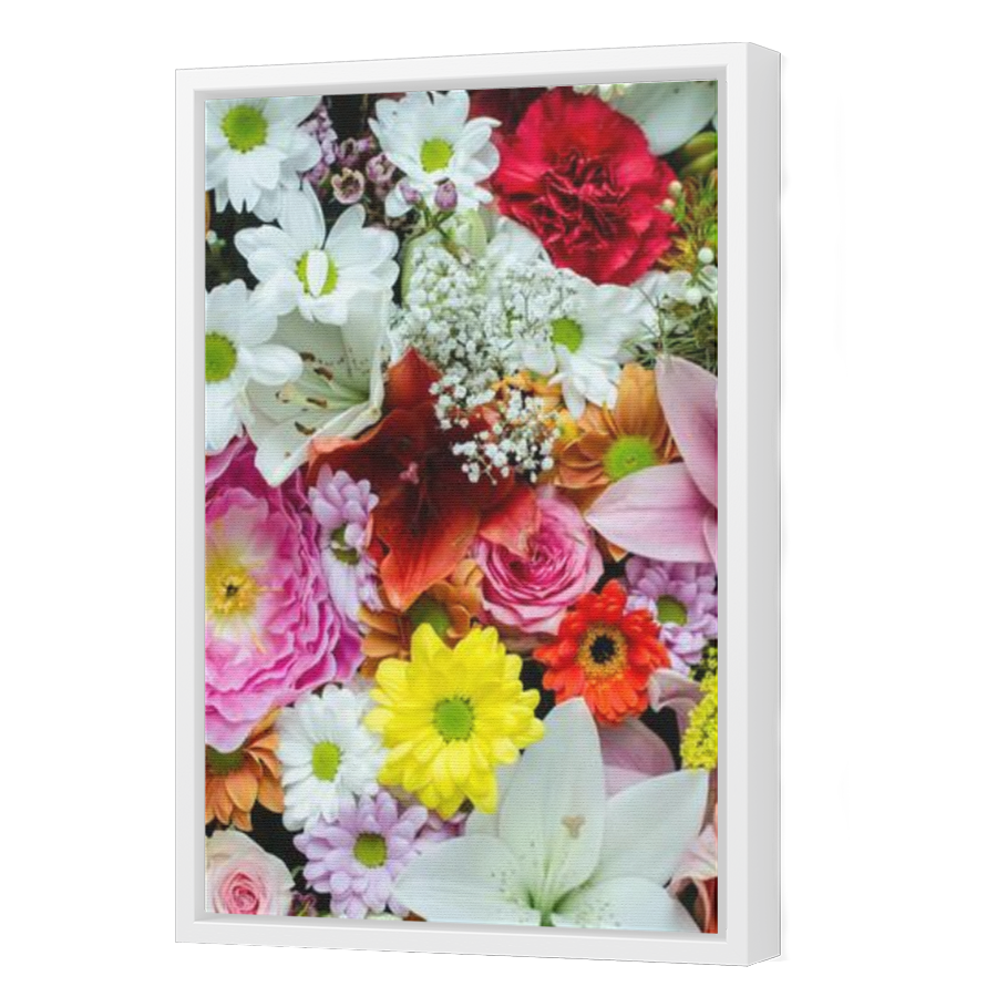 Thumbnail for Canvas - White Floating Frame