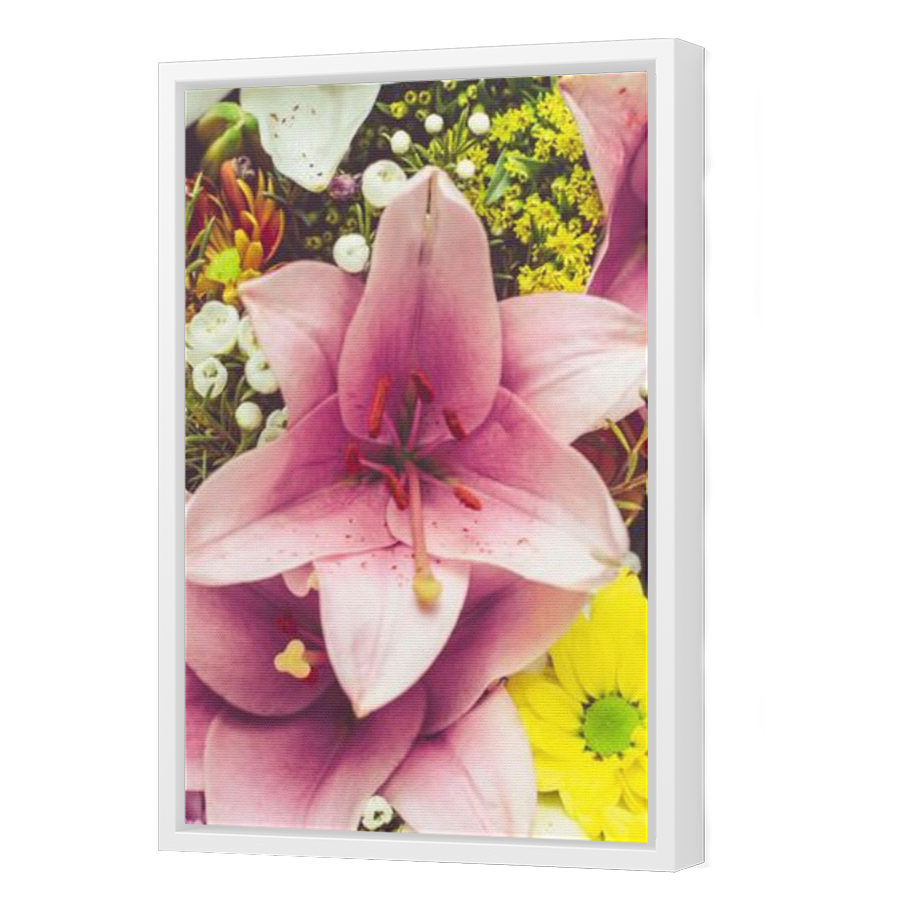 Thumbnail for Canvas - White Floating Frame