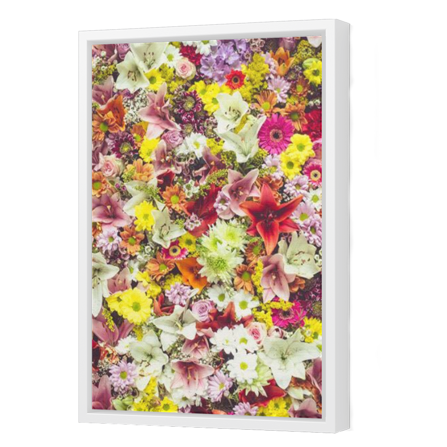 Thumbnail for Canvas - White Floating Frame