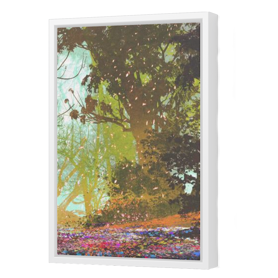 Thumbnail for Canvas - White Floating Frame