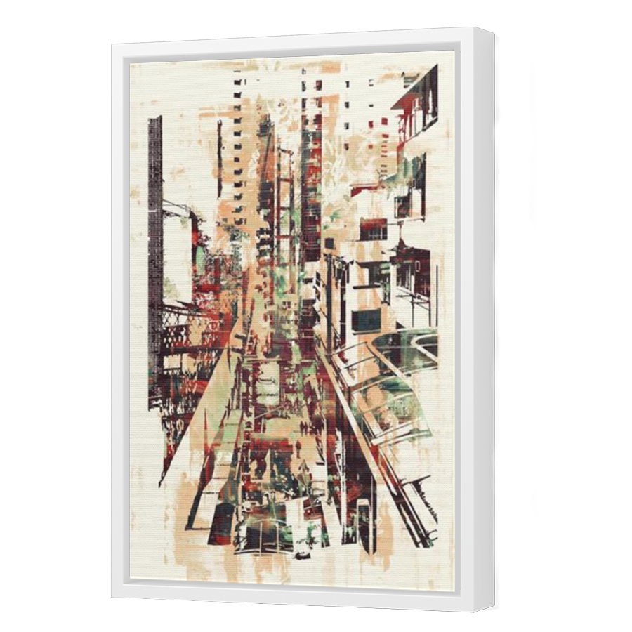 Thumbnail for Canvas - White Floating Frame