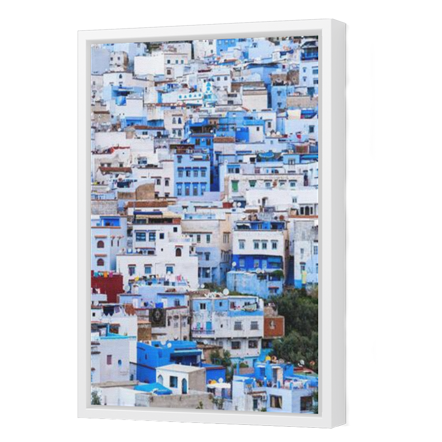 Thumbnail for Canvas - White Floating Frame