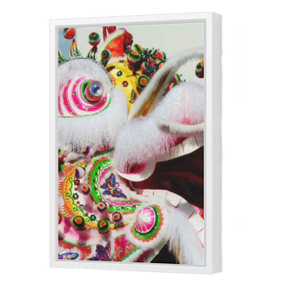 Thumbnail for Canvas - White Floating Frame