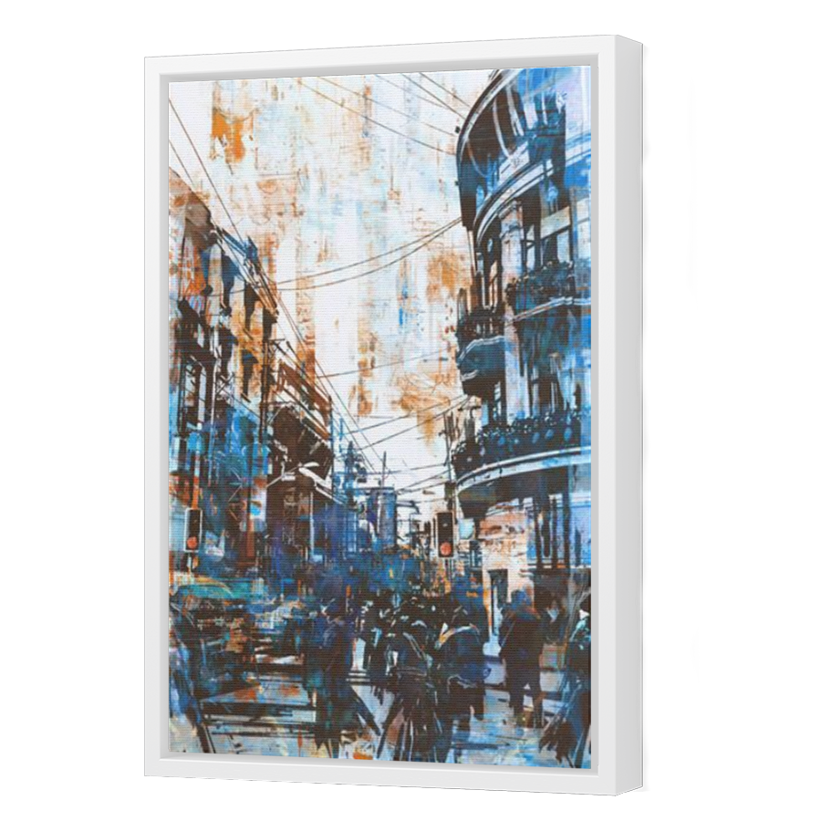 Thumbnail for Canvas - White Floating Frame