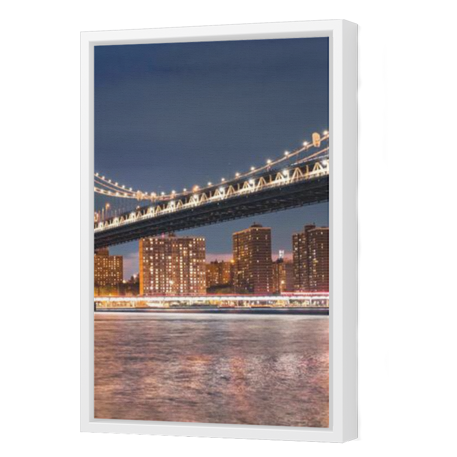 Thumbnail for Canvas - White Floating Frame