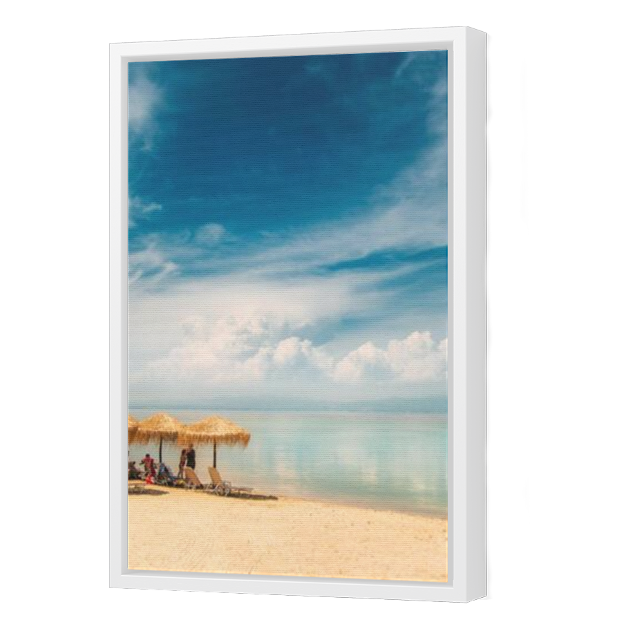 Thumbnail for Canvas - White Floating Frame