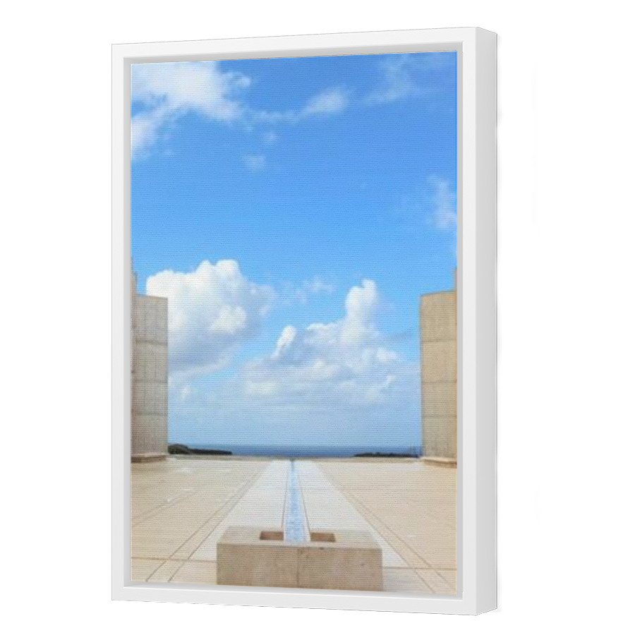 Thumbnail for Canvas - White Floating Frame