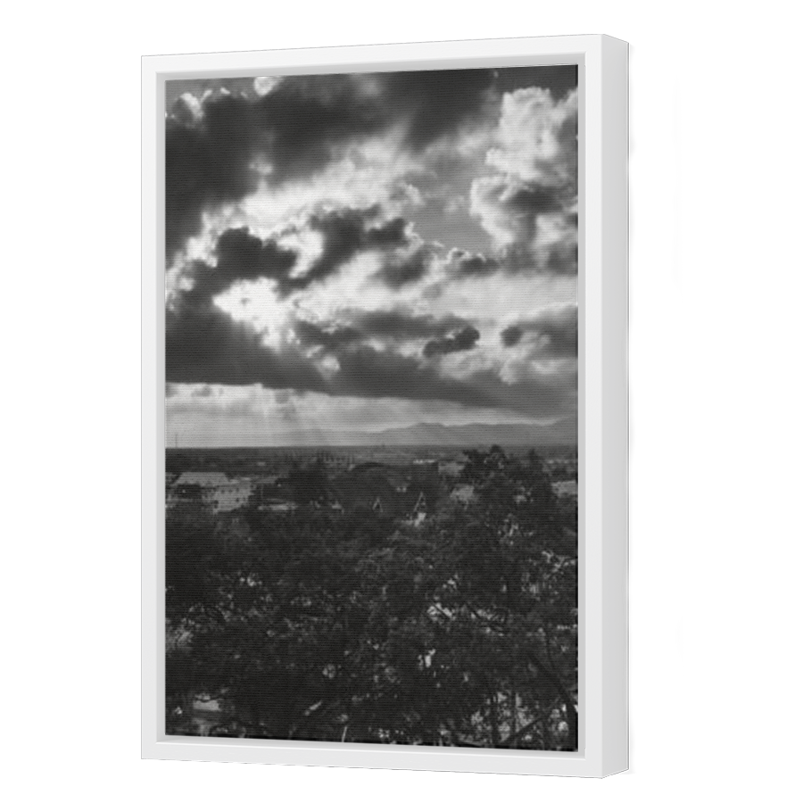 Thumbnail for Canvas - White Floating Frame