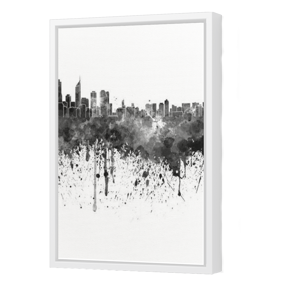 Thumbnail for Canvas - White Floating Frame