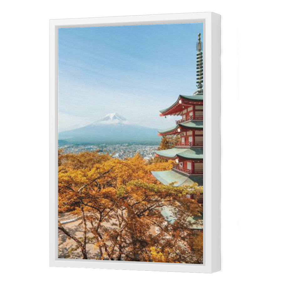 Thumbnail for Canvas - White Floating Frame