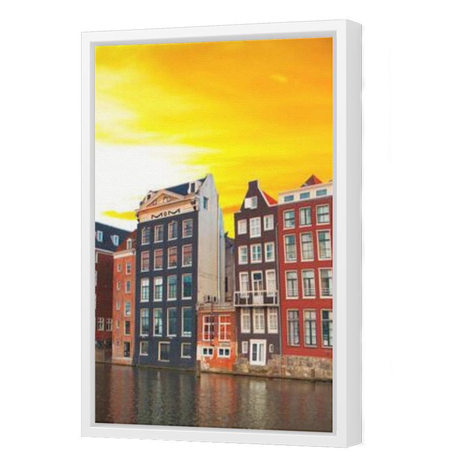 Thumbnail for Canvas - White Floating Frame