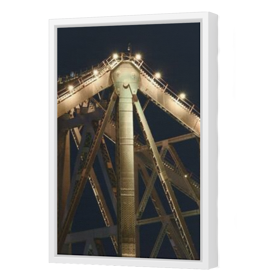 Thumbnail for Canvas - White Floating Frame