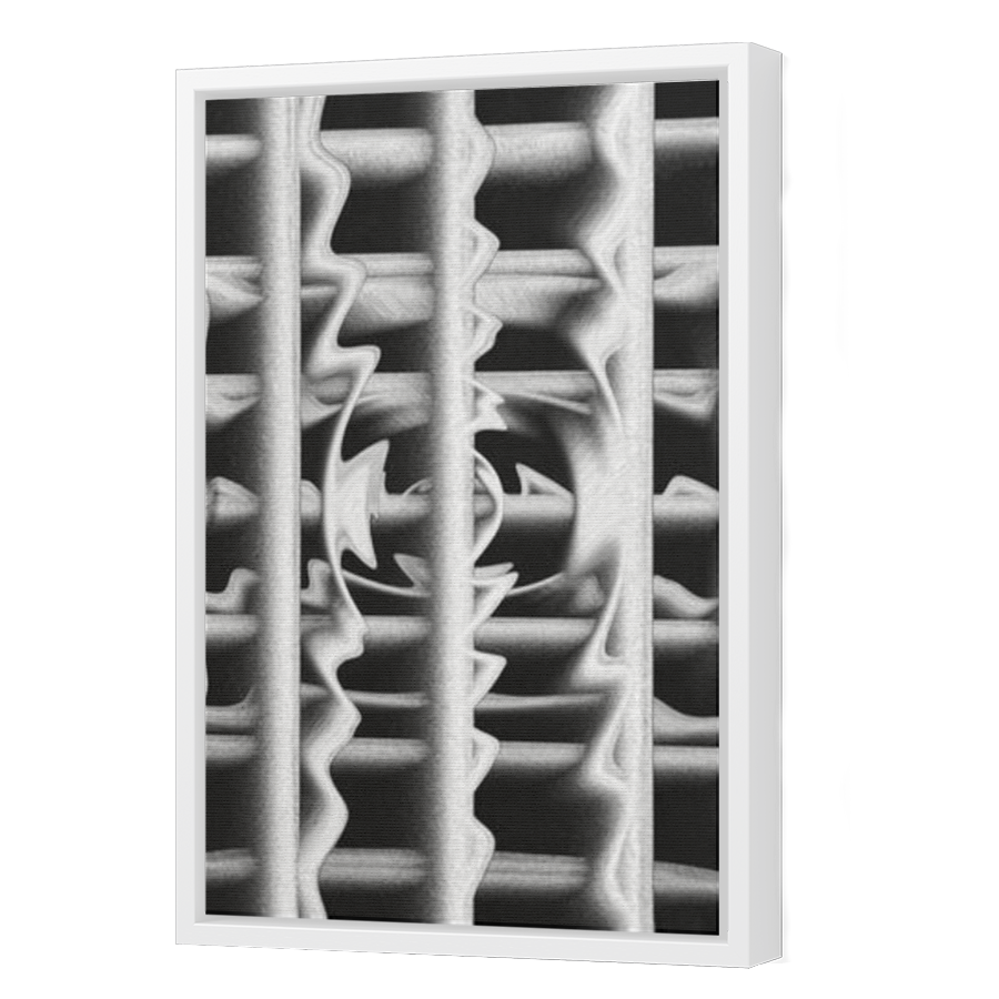 Thumbnail for Canvas - White Floating Frame