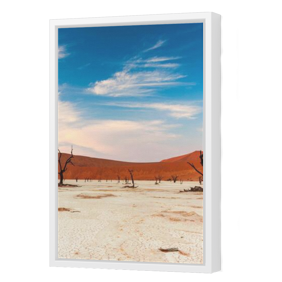 Thumbnail for Canvas - White Floating Frame