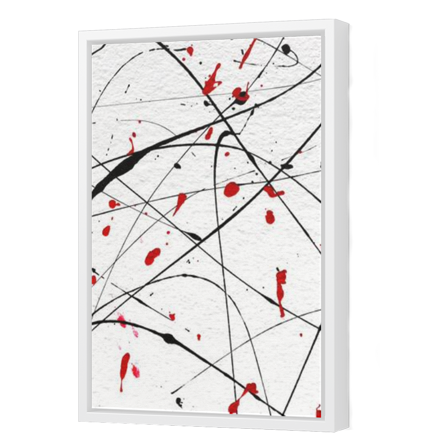 Thumbnail for Canvas - White Floating Frame