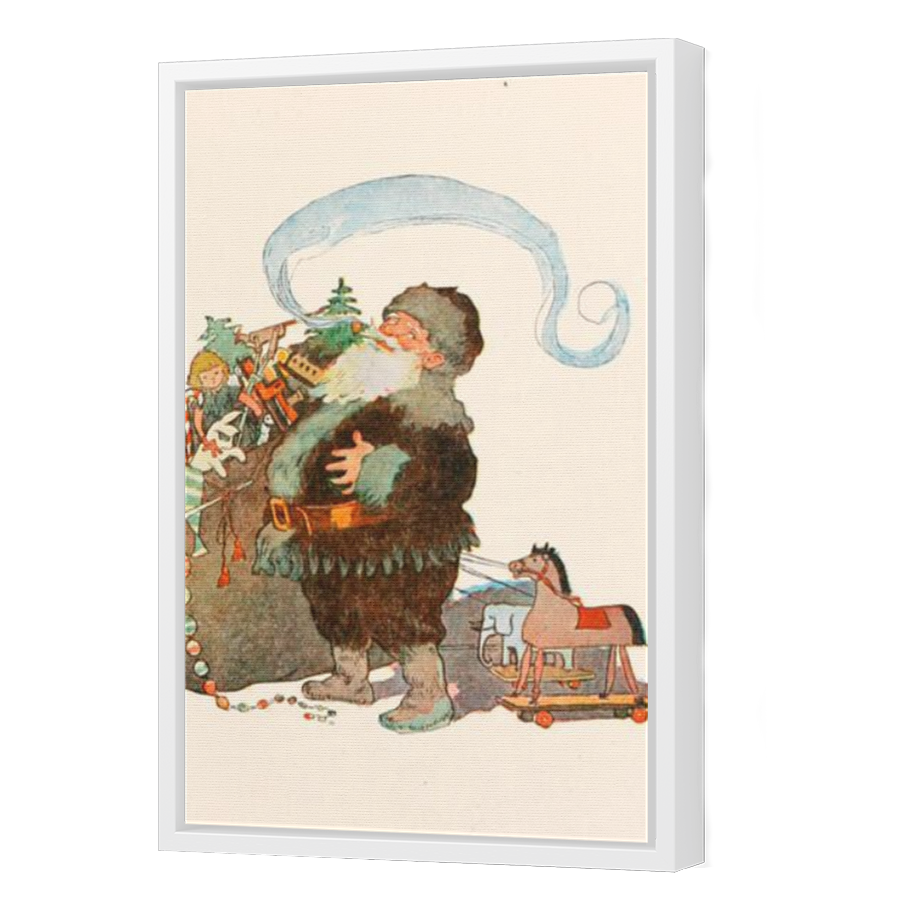 Thumbnail for Canvas - White Floating Frame