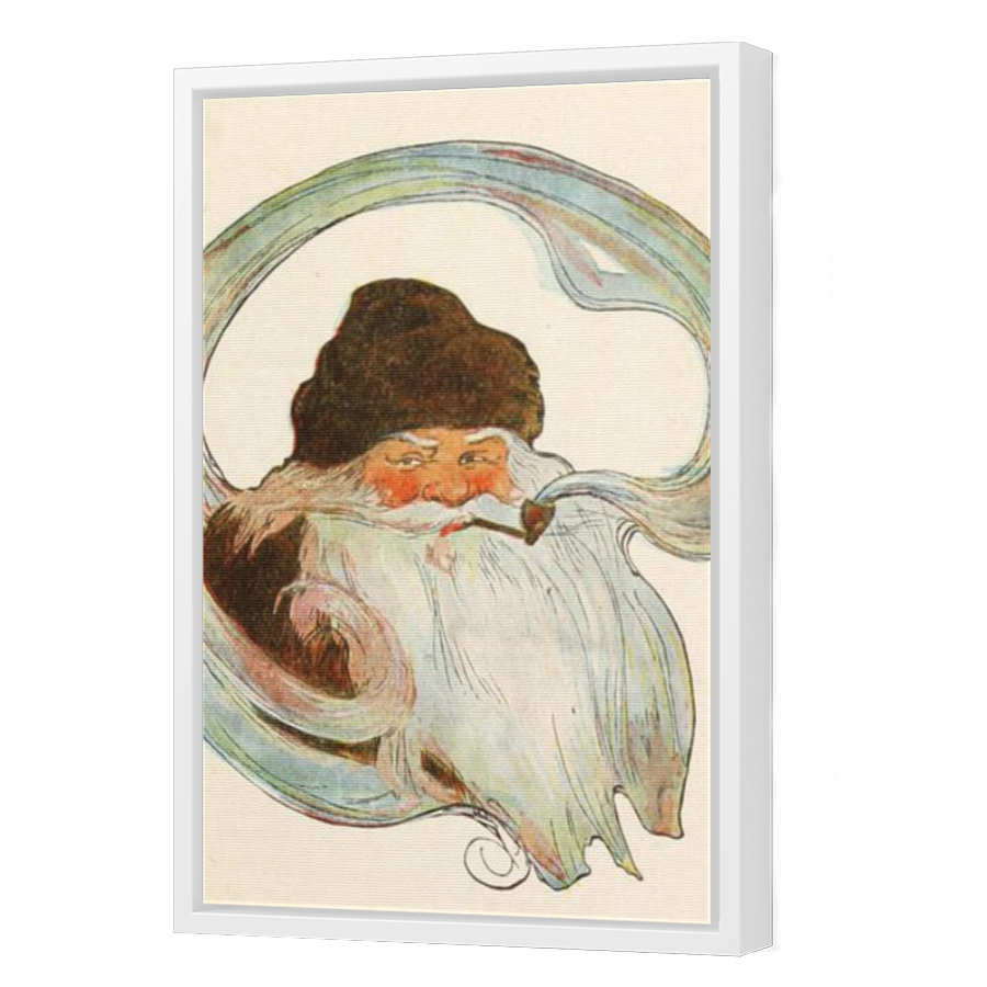 Thumbnail for Canvas - White Floating Frame