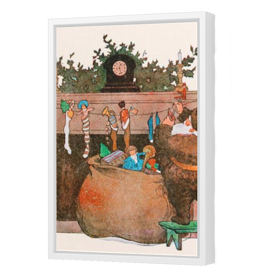 Thumbnail for Canvas - White Floating Frame