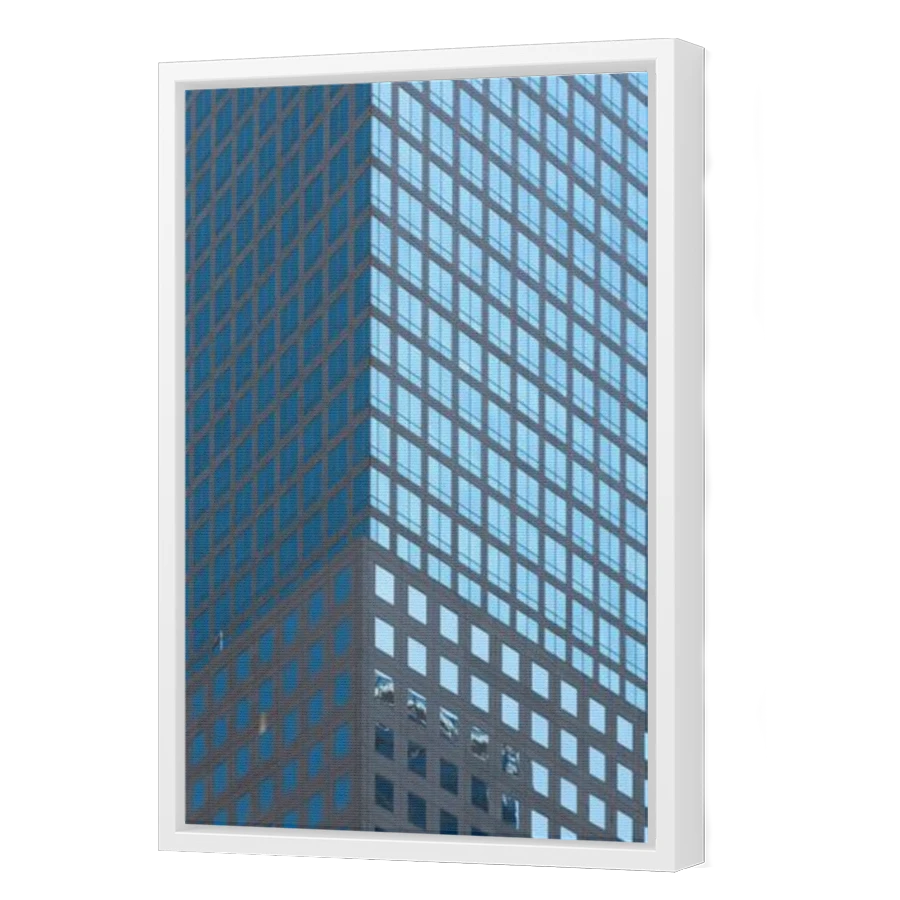 Thumbnail for Canvas - White Floating Frame
