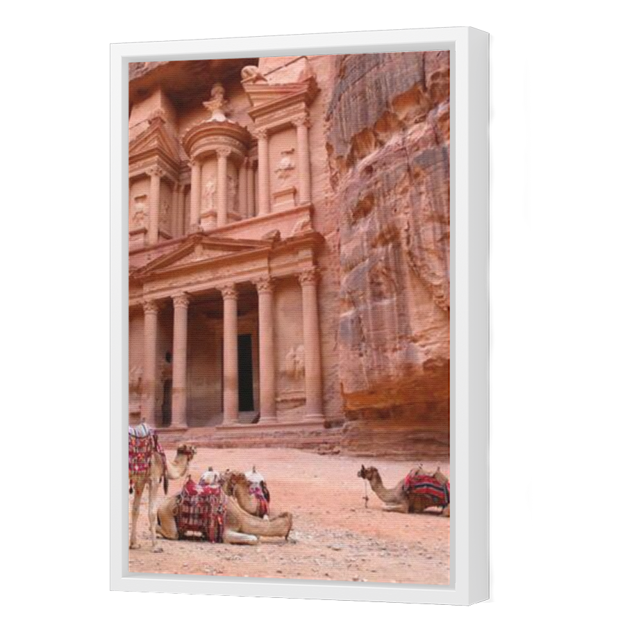 Thumbnail for Canvas - White Floating Frame