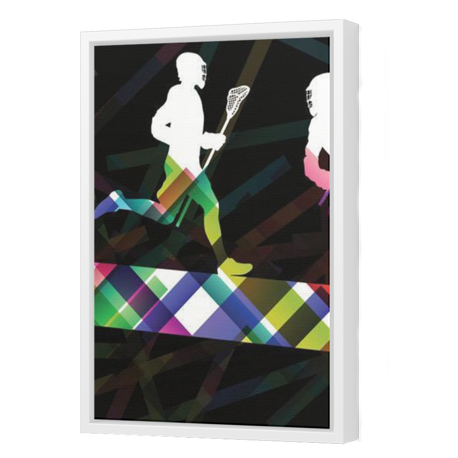 Thumbnail for Canvas - White Floating Frame