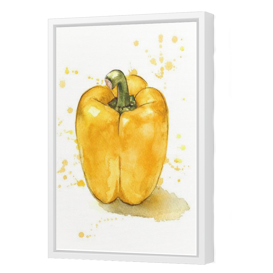 Thumbnail for Canvas - White Floating Frame