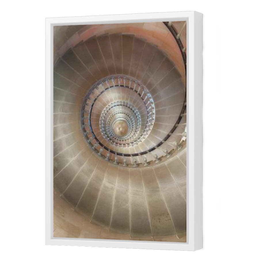 Thumbnail for Canvas - White Floating Frame