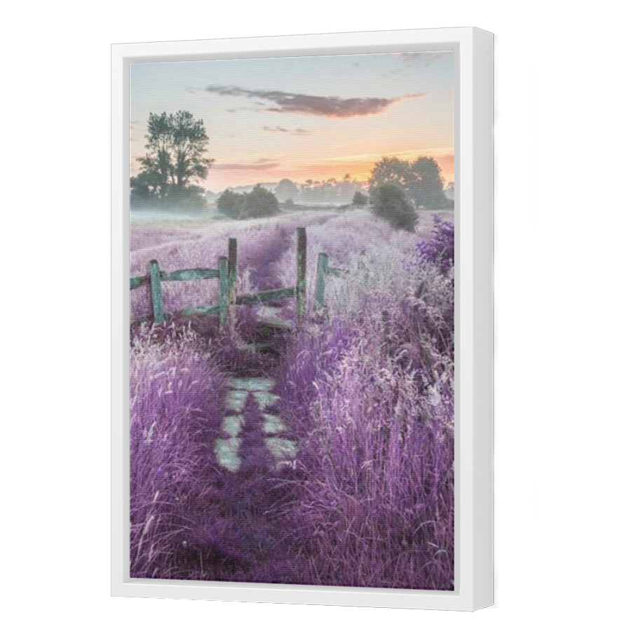 Thumbnail for Canvas - White Floating Frame