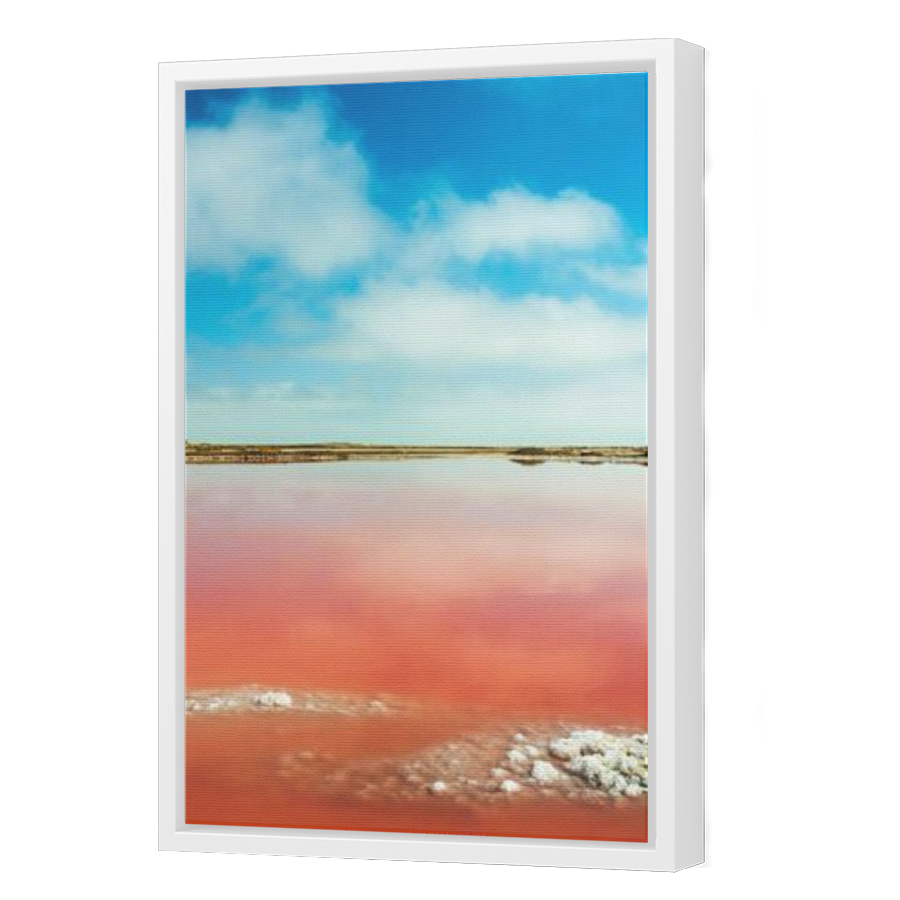 Thumbnail for Canvas - White Floating Frame