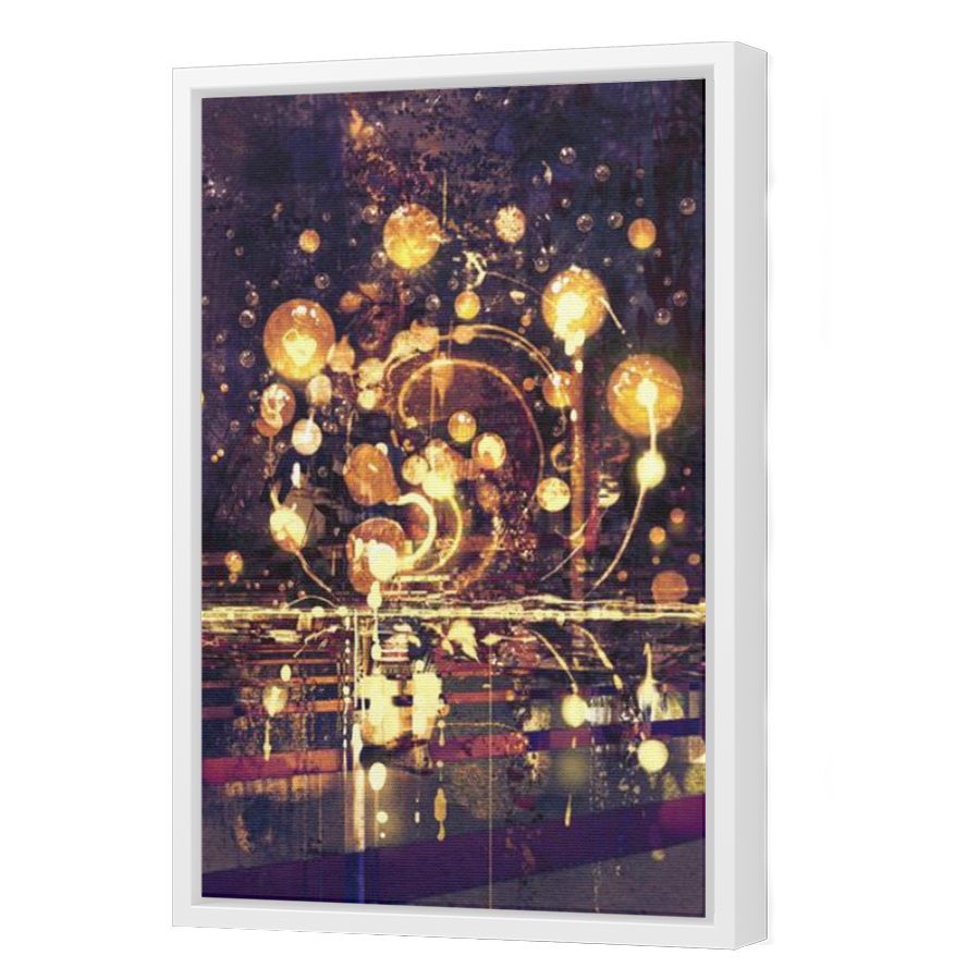 Thumbnail for Canvas - White Floating Frame
