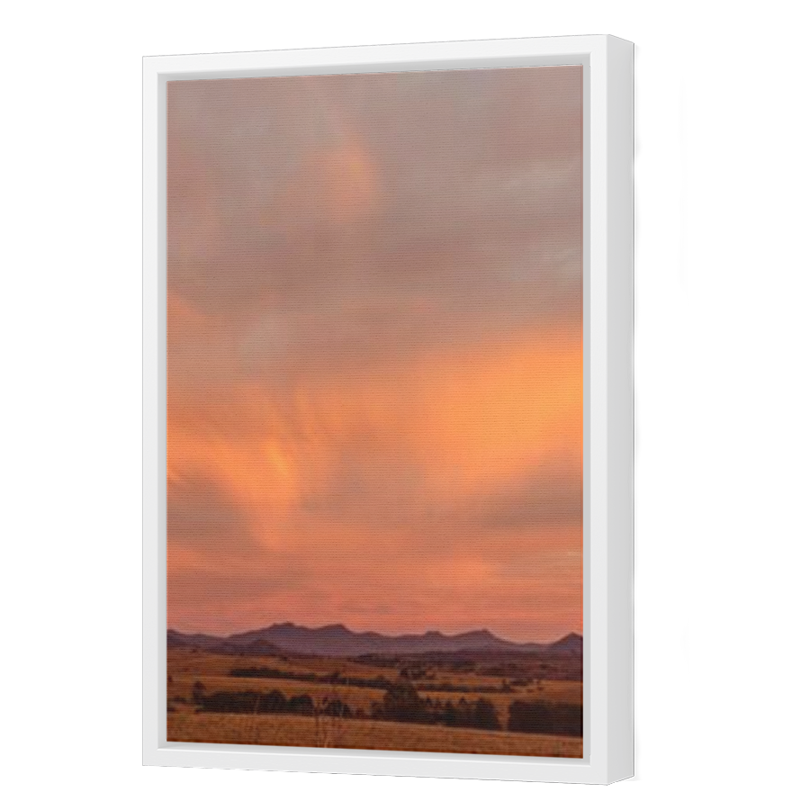 Thumbnail for Canvas - White Floating Frame