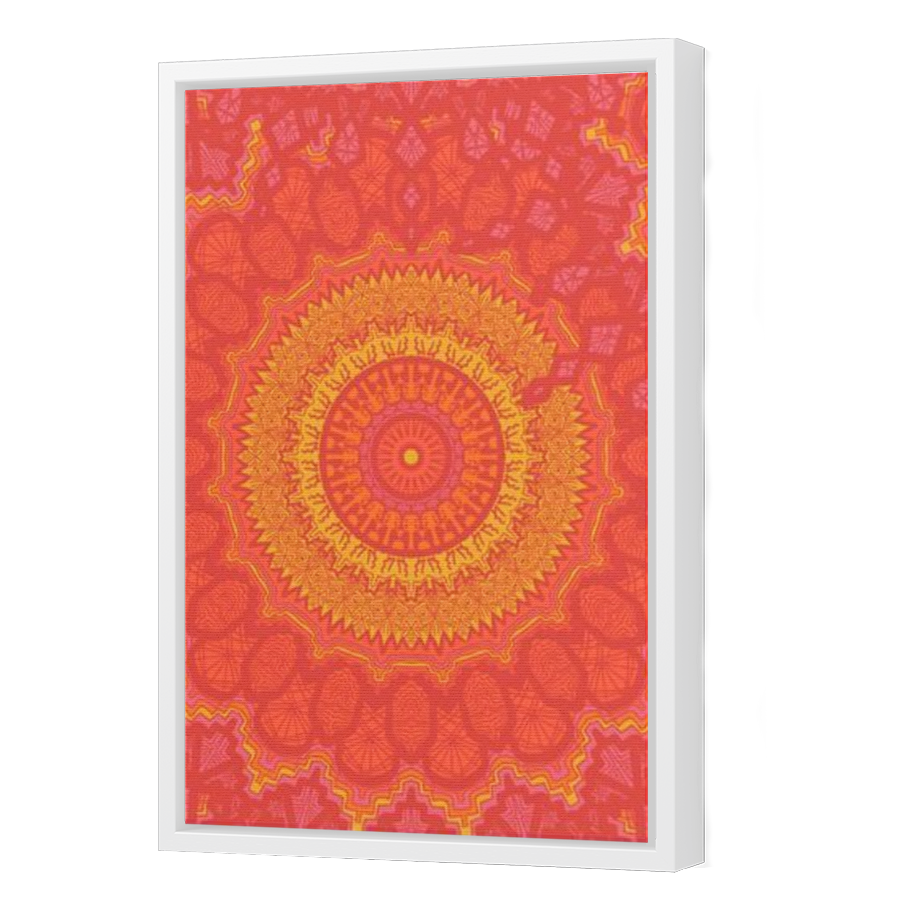 Thumbnail for Canvas - White Floating Frame