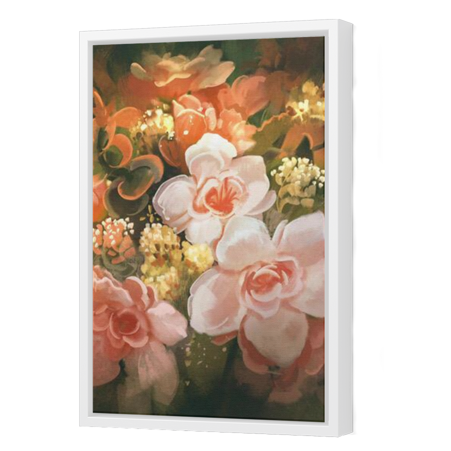 Thumbnail for Canvas - White Floating Frame