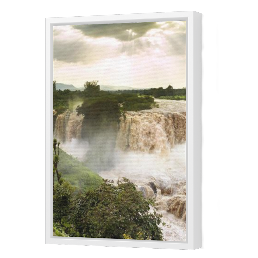 Thumbnail for Canvas - White Floating Frame