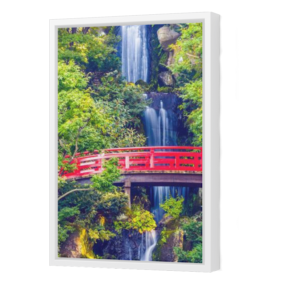 Thumbnail for Canvas - White Floating Frame