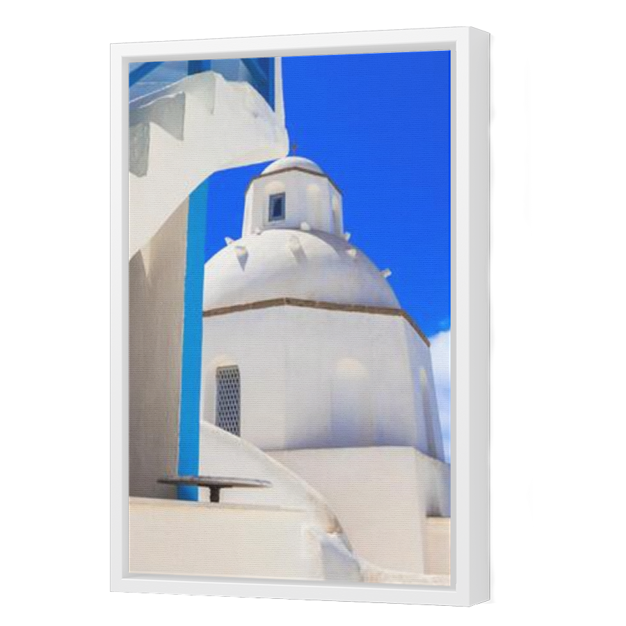 Thumbnail for Canvas - White Floating Frame