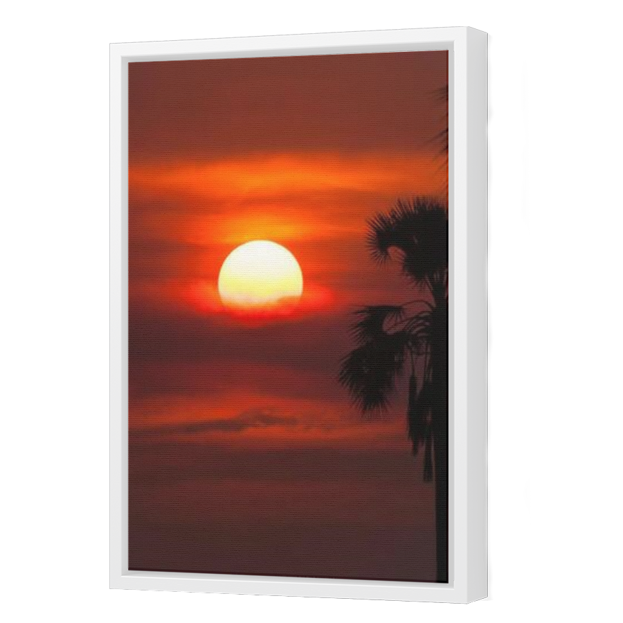 Thumbnail for Canvas - White Floating Frame
