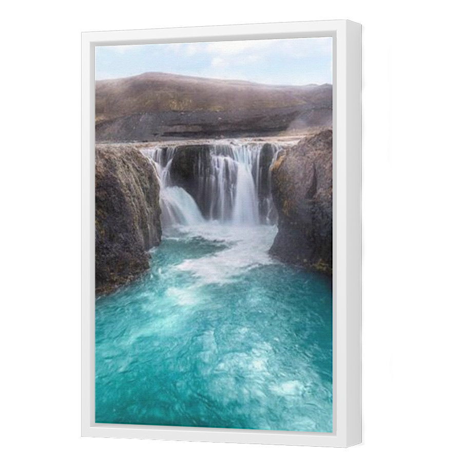 Thumbnail for Canvas - White Floating Frame