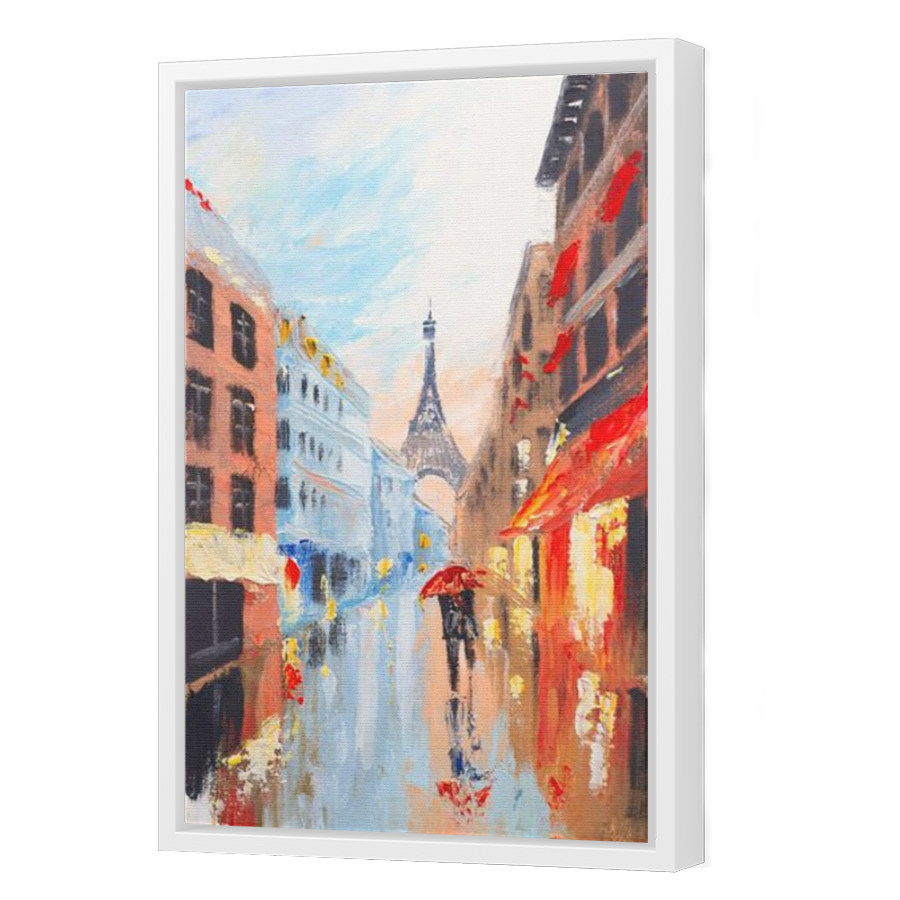 Thumbnail for Canvas - White Floating Frame