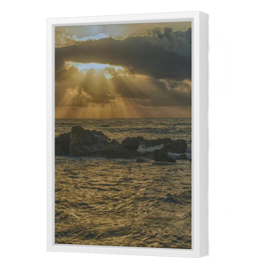 Thumbnail for Canvas - White Floating Frame
