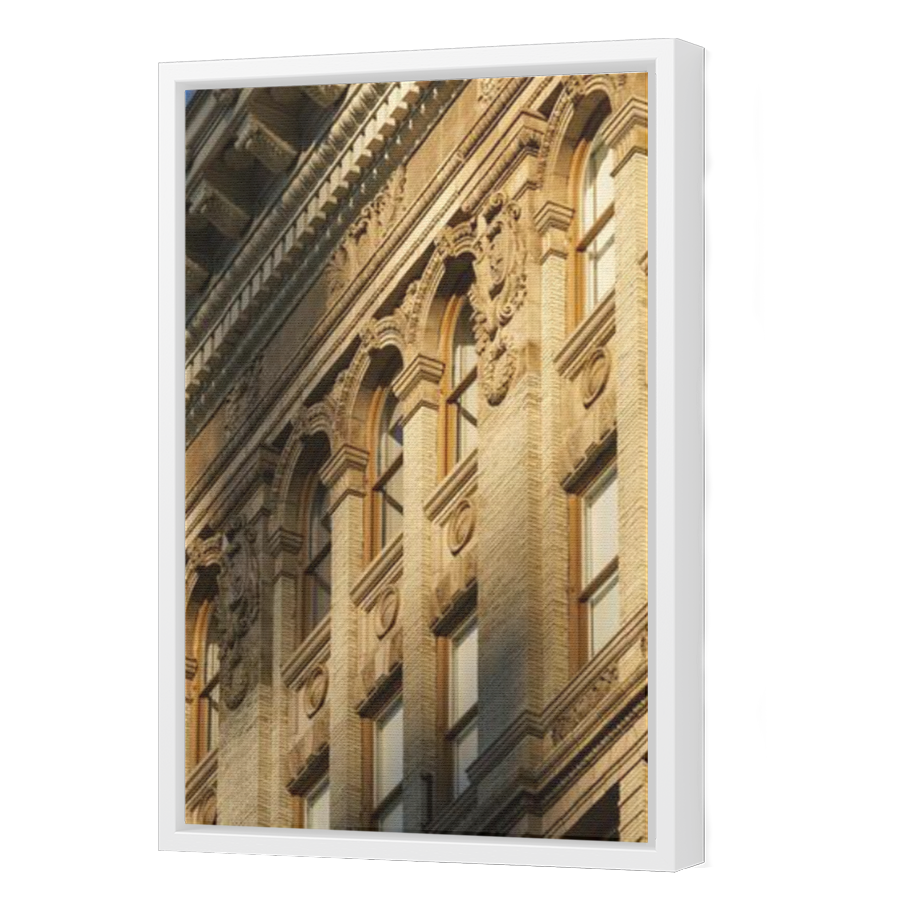 Thumbnail for Canvas - White Floating Frame