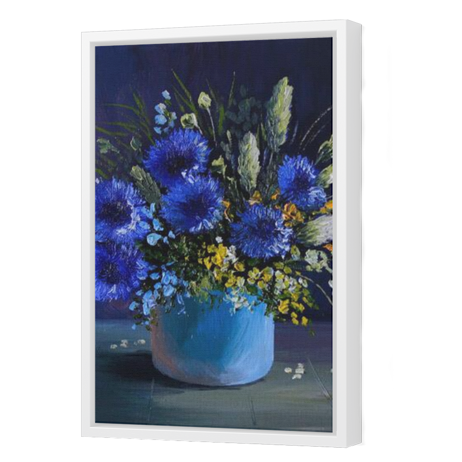 Thumbnail for Canvas - White Floating Frame