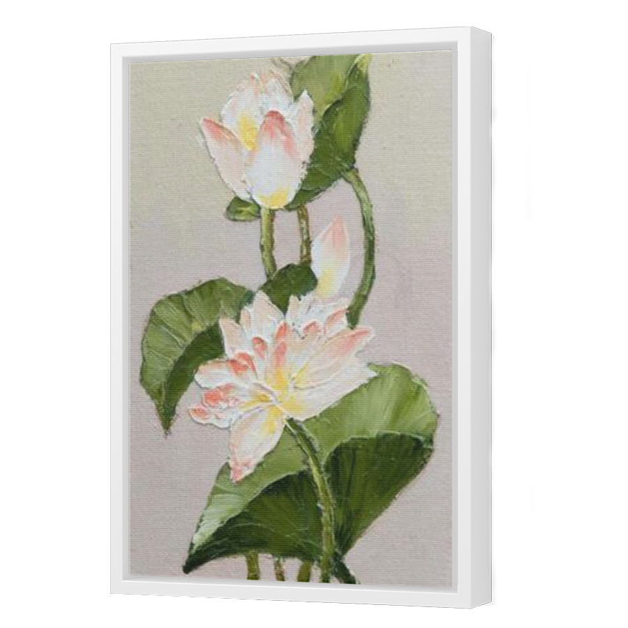 Thumbnail for Canvas - White Floating Frame