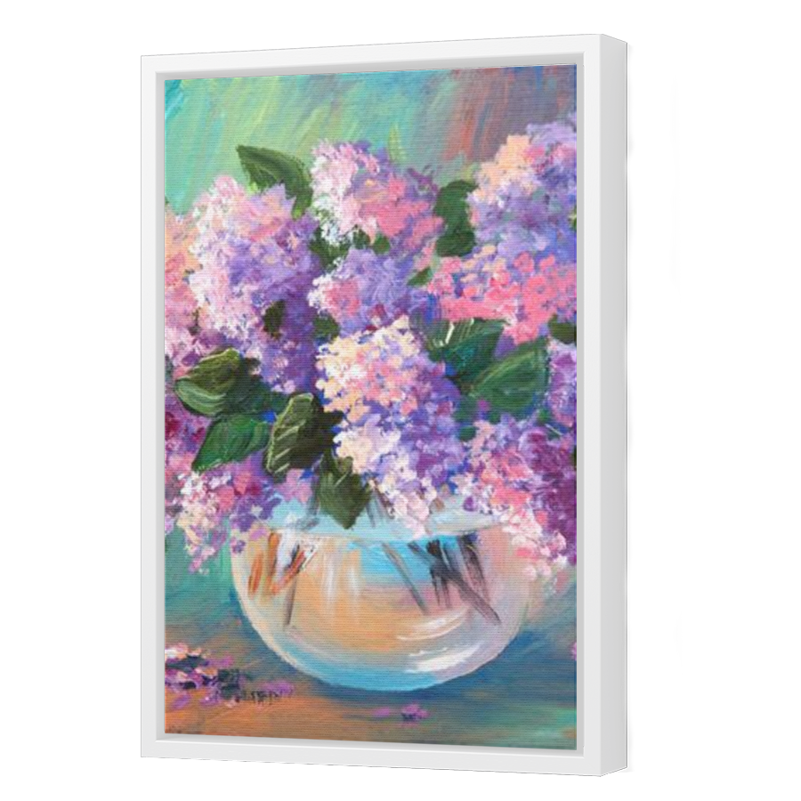 Thumbnail for Canvas - White Floating Frame