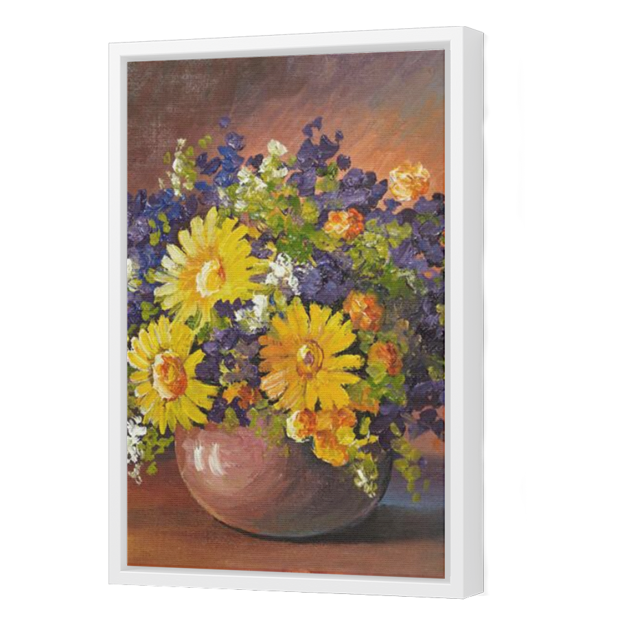 Thumbnail for Canvas - White Floating Frame