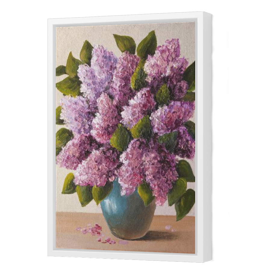 Thumbnail for Canvas - White Floating Frame