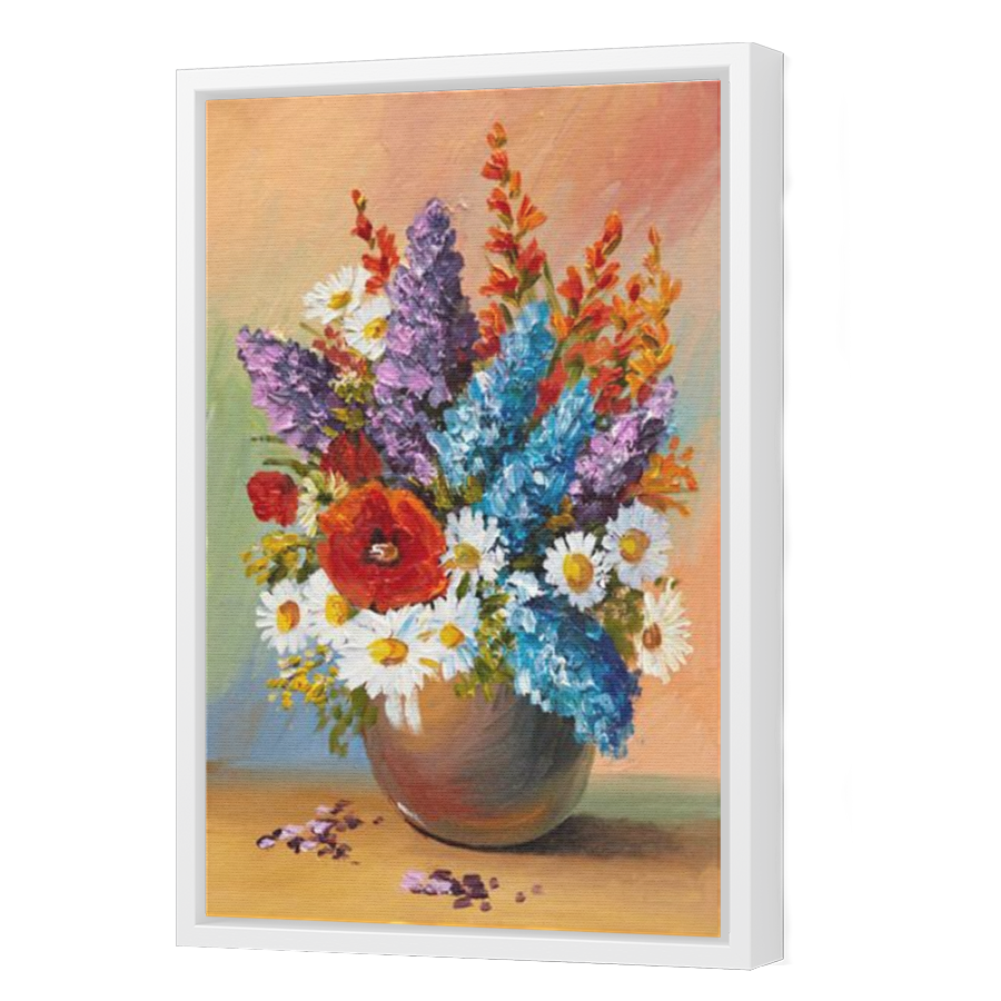 Thumbnail for Canvas - White Floating Frame